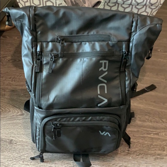 rvca zak noyle camera bag backpack